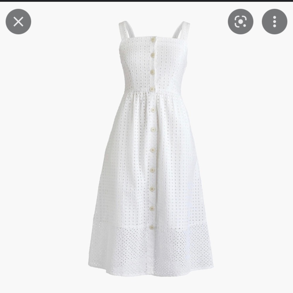 BEAUTIFUL J CREW EYELET DRESS